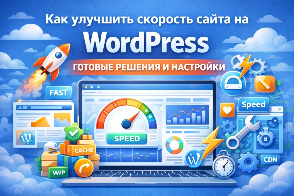 Как улучшить скорость сайта на WordPress